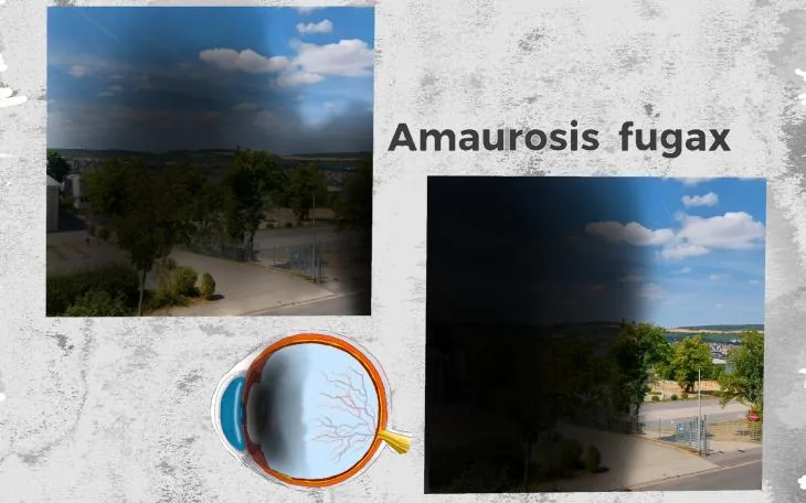 Visual Curtain (Patient perspective of descending vision loss)