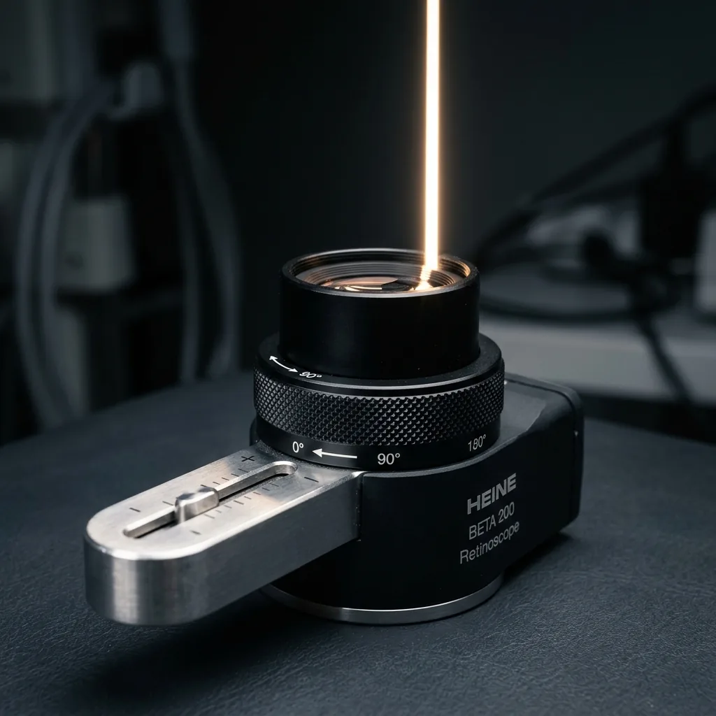 Streak retinoscope